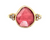14k Pink Tourmaline Ring w/ Diamonds