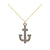 Anchor Champagne Diamond Necklace