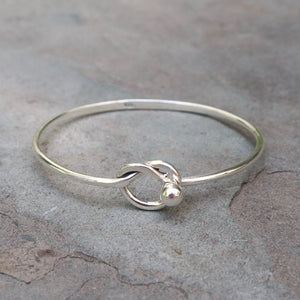 Sterling Silver - Love Knot Bracelet
