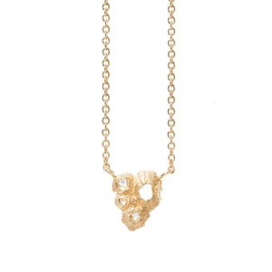 Handcrafted Barnacles Inspired, Vella Colony Diamond Necklace
