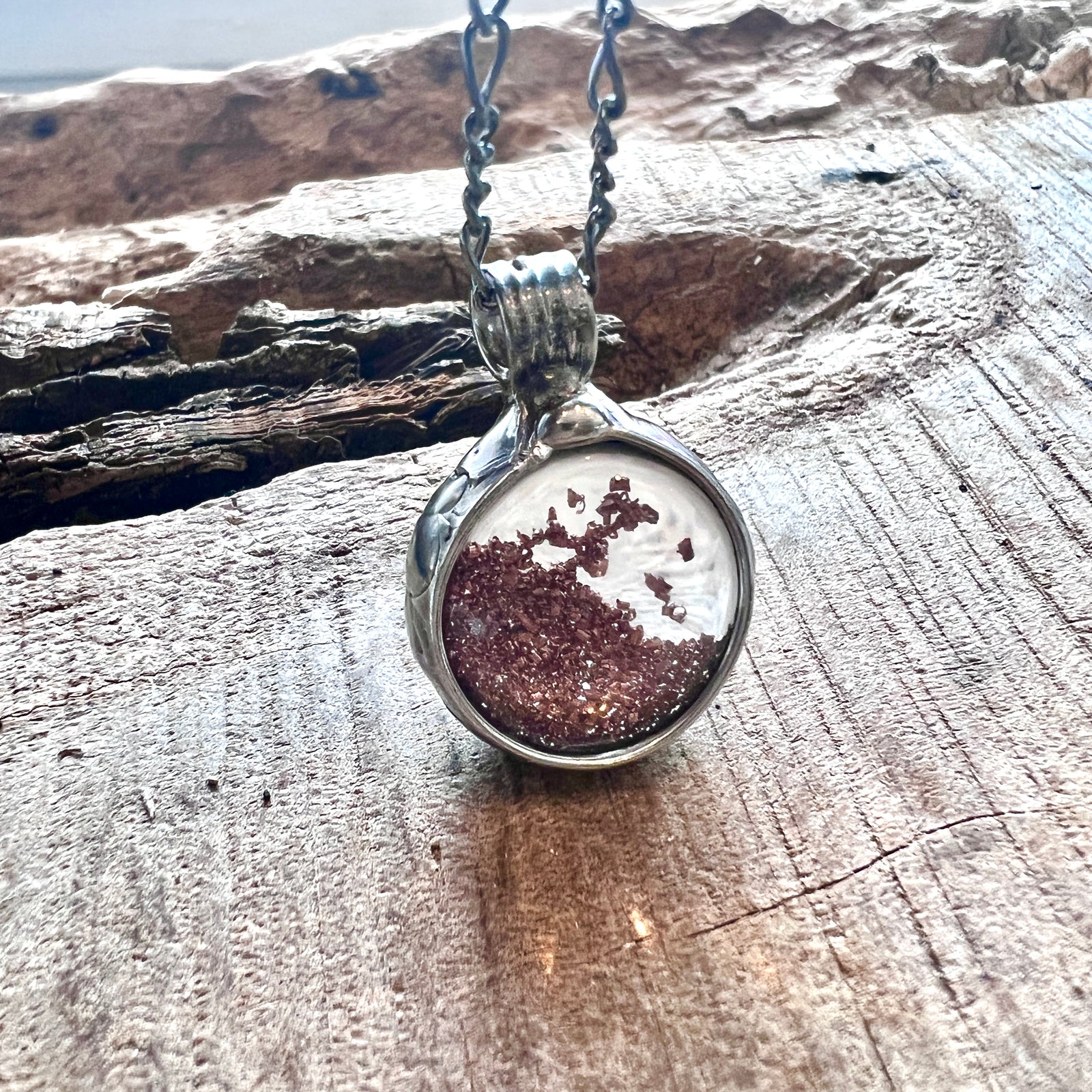 Reliquary Pendant with Atocha Shipwreck Copper