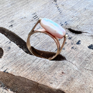 One of a kind - Pink Pearl Ring