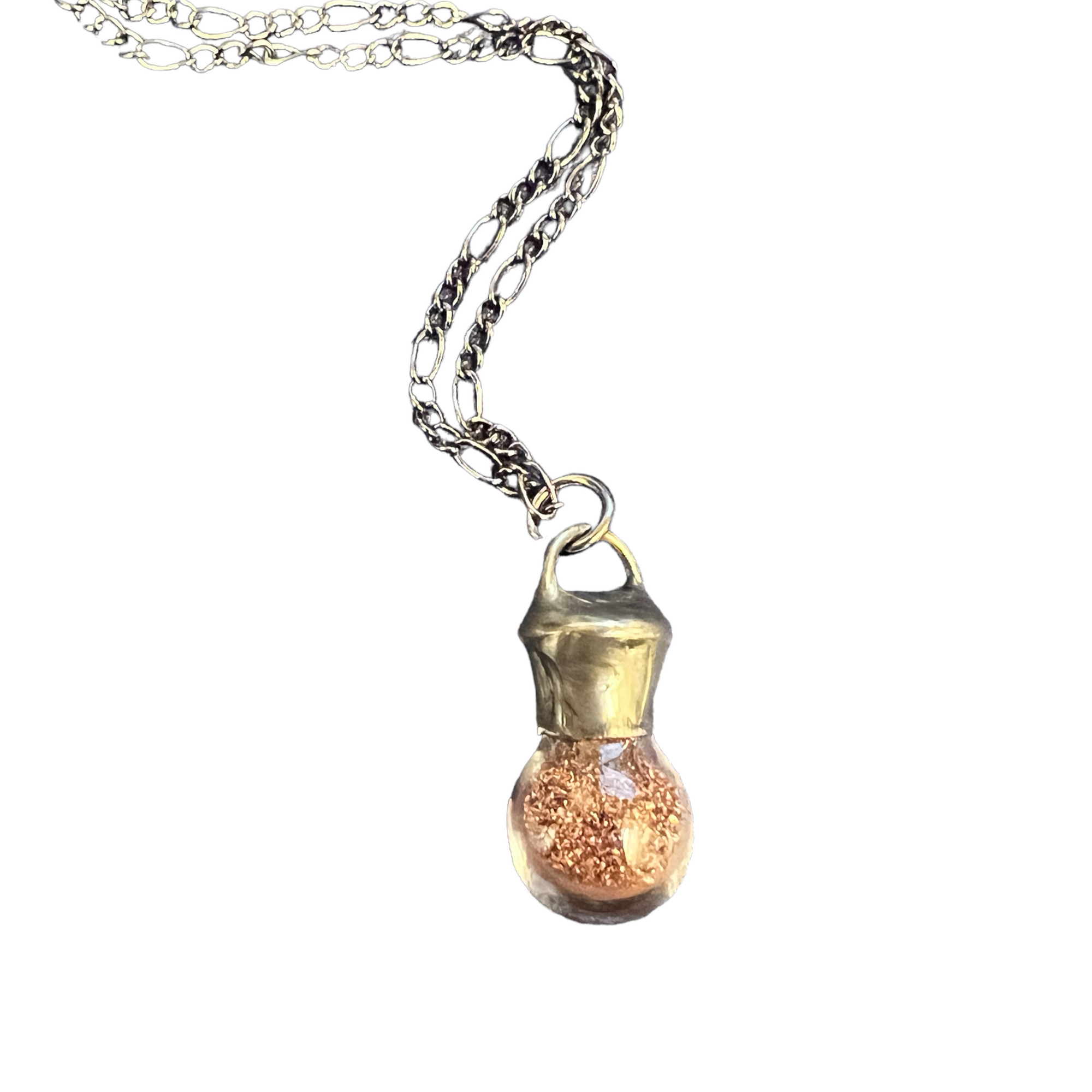 Reliquary Pendant with Custom made and filled with authentic Atocha Shipwreck Copper