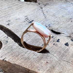 One of a kind - Pink Pearl Ring