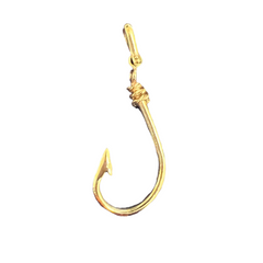 Sterling Silver Fish Hook Necklace - Shipwreck Treasures of the Keys